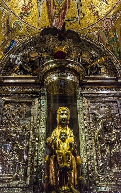 Madonna of Montserrat in Barcelona