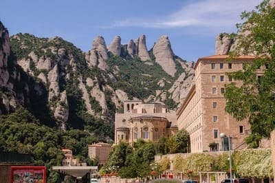 Beautiful image of Montserrat monastery