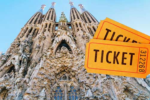 How much is entry to sagrada familia, prices 2023