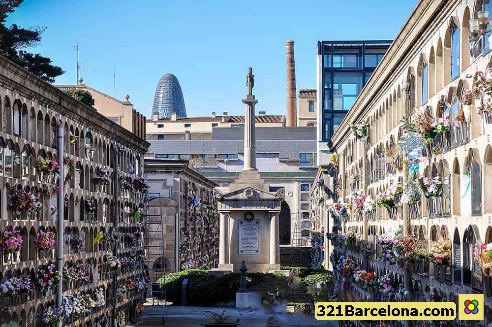 Monuments-in-Poble-Nou-Cemetery