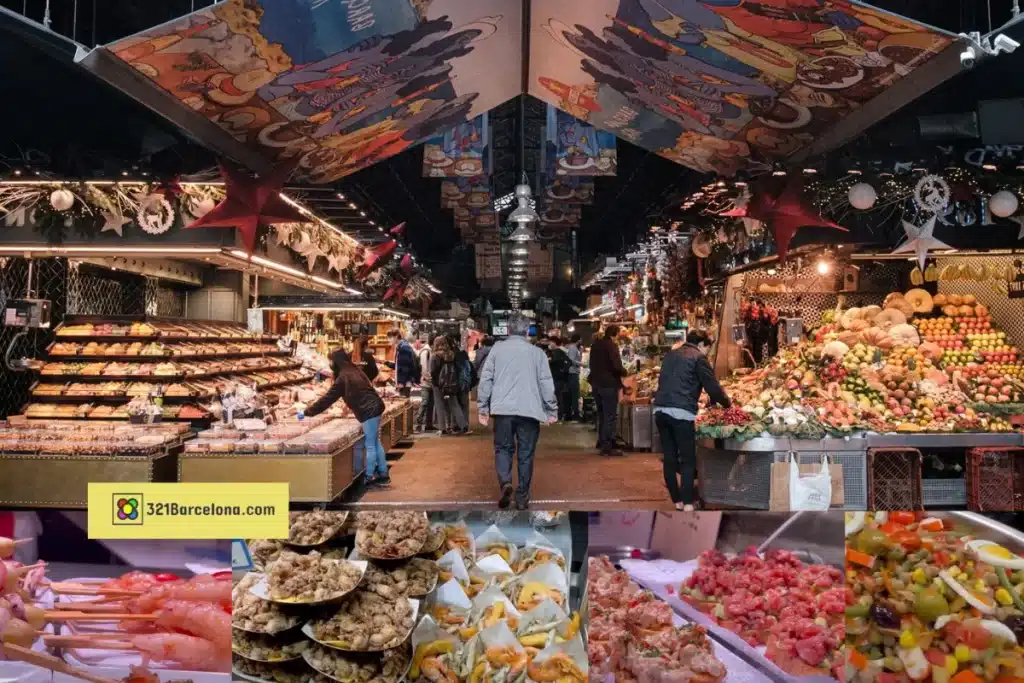 El paraíso gastronómico de Barcelona, los mejores mercados culinarios con estilo